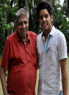 Tamal Roy Choudhury and Sorav Banerjee during Photogallery Times of India