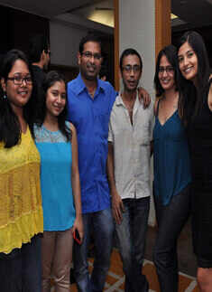 Vandana, Anita, Arjun, Satva, Pavni and Ria during the Jam Steady