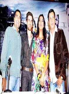 Neil with Mugdha Godse