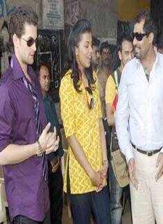 Neil with Mugdha Godse