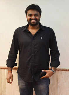 A L Vijay poses during the Rekha and Manikandan's wedding reception Photogallery - Times of India