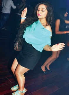 Somya during the party Photogallery - Times of India