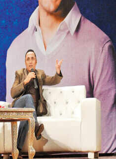 Rahul Bose's chat show in Jaipur Photogallery Times of India
