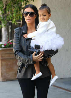 Kim, who has 23-month-old daughter North with Kanye Photogallery - Times of India