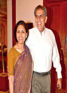 Shuchi and Ashok Sur during a Mehernama Photogallery Times of India