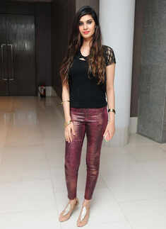 DJSharon during after-party at  Avasa, Hyderabad