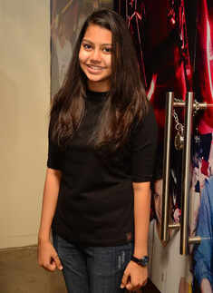 Nikhita during a party in Kismet, Hyderabad