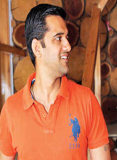 Subir Arora during a fashion night Photogallery Times of India