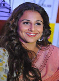Vidya Balan during the promotion