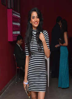 Arushi during a party at Kismet