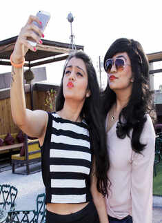 Akriti & Ragini during the Summer Romance Sundowner