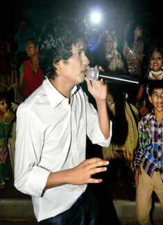 Snapped during an event