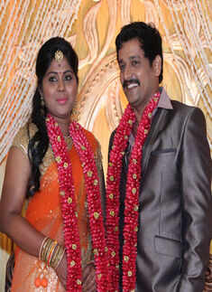 Celebs @ Vidharth, Gayathri&rsquo;s wedding reception