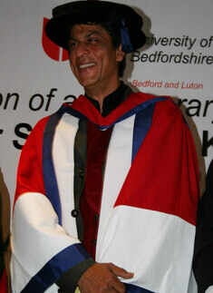SRK gets an honorary doctorate