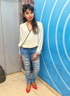 Aishwarya during a party