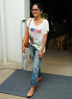 Harika Vedula during an event