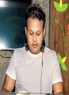 Snapped during a party