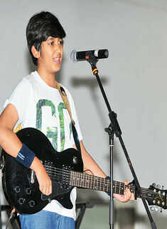 Arjun Daggubati performs at World Music Day