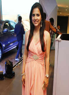 Paloma during the launch party