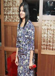 Aincy during a party