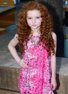 Francesca Capaldi poses