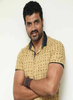 Srujan Lokesh during the press meet