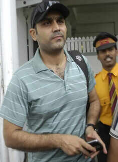 Virendra Sehwag in city