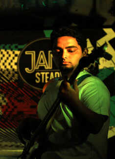Aakash during the Jam Steady