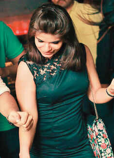 Anjali during a party