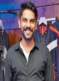 Ariff Bham is all smiles during the Saturday night party