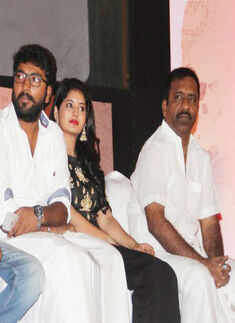 Stars during the audio launch of Kollywood movie