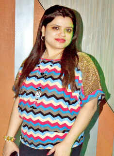 Ekta during a party