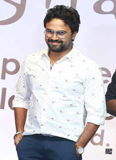 Sanju during the fashion show