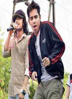 Zumba trainers keep the crowd on its toes