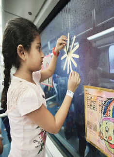 Origami and magic shows @ Joy Express