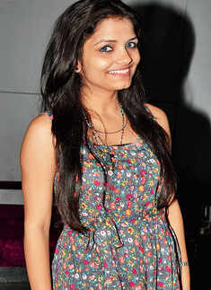 Divya during a party in the city