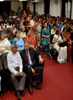 Guests during the diamond jubilee foundation day