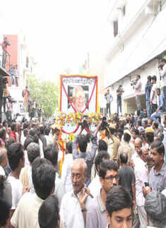Celebs @ MS Viswanathan&rsquo;s funeral