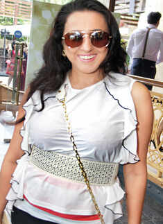 Sunayana Chibba during a party