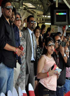 Guest during a derby event in Bangalore