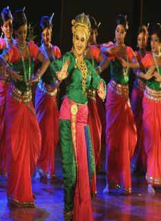 Alokananda Roy during a cultural