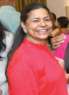 Anamika Gupta during the event