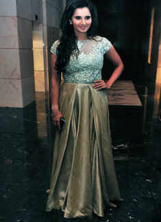 Sania, Martina @ Party