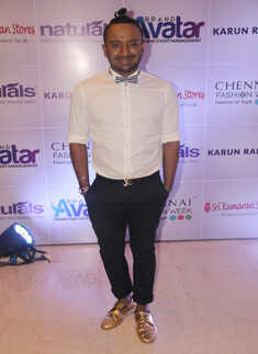 Karun Raman during the Chennai Fashion Week