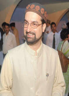 Mirwaiz Umar Farooq during the party