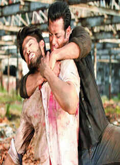 Salman Khan and Harun Kazi in the movie