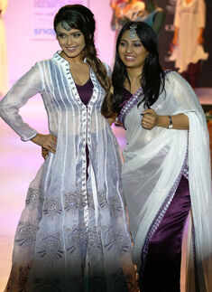 Hrishitaa Bhatt walks the ramp