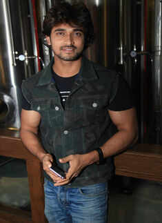 Chandan during the press meet