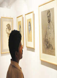 Samaresh's painting exhib.