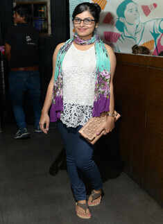 Akshata during the party